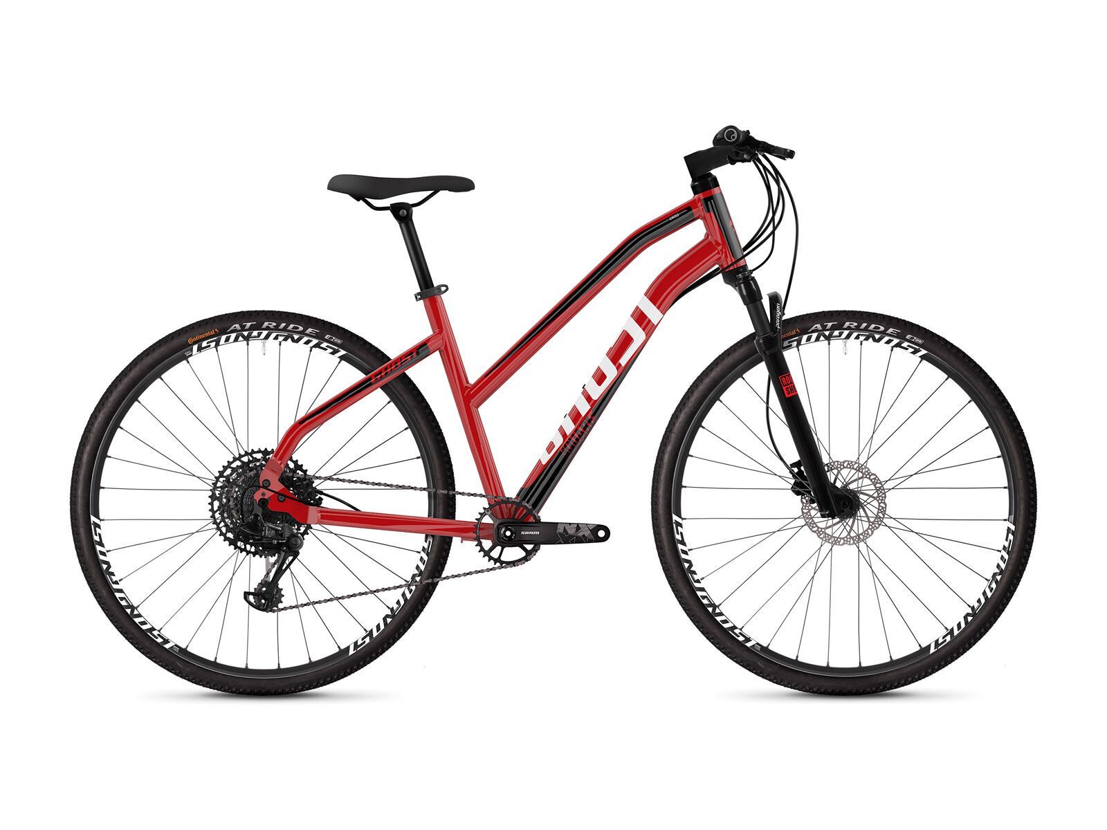 Ghost Square Cross 4.8 W AL, riot red/jet black/star white - Bild 1