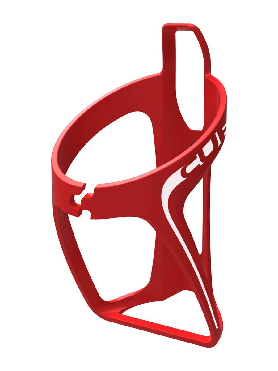 Cube Flaschenhalter HPP, matt rot/weiß - Bild 1