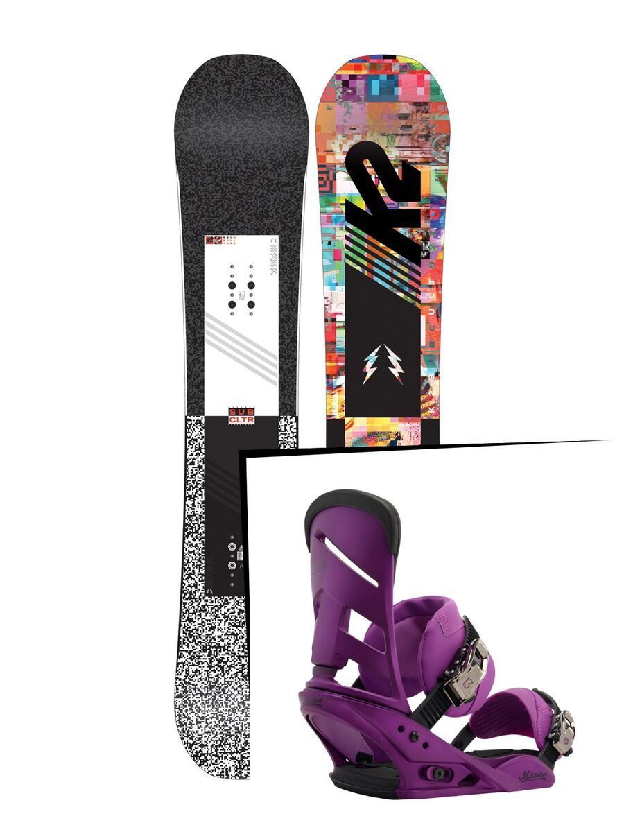 Set: K2 Subculture 2016 + Burton Mission (1191287S) - Bild 1