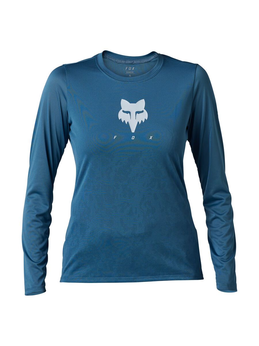 Fox Womens Ranger Tru Dri LS Jersey, dark slate - Bild 1