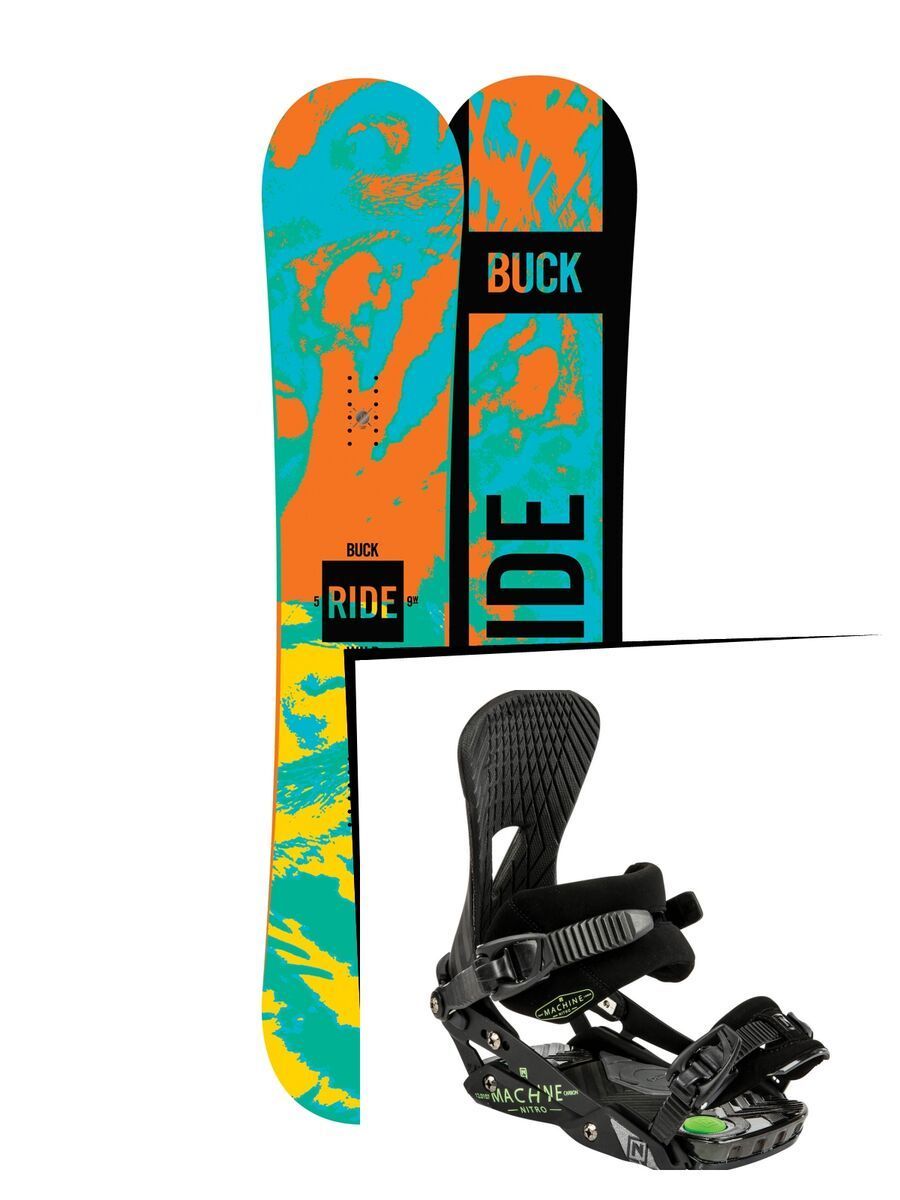 Set: Ride Buck Wild 2016 + Nitro Machine (1168136S) - Bild 1