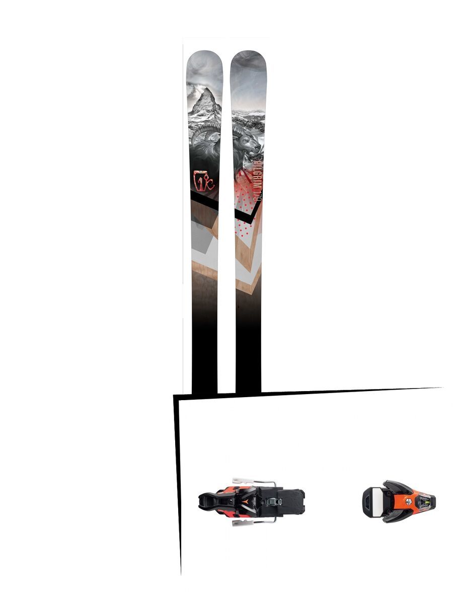 Set: Icelantic Pilgrim 2016 + Salomon STH2 WTR 16 (1456100) - Bild 1