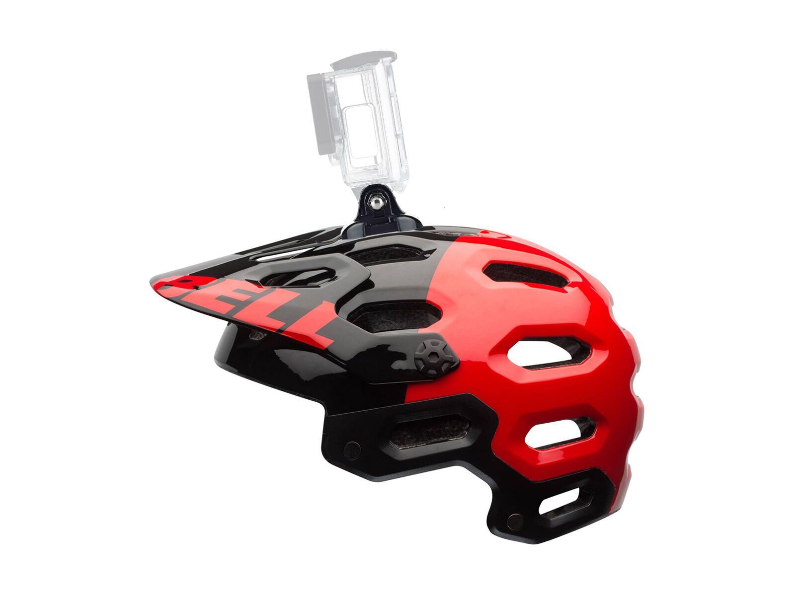 Bell Super 2, black/red aggression - Bild 2