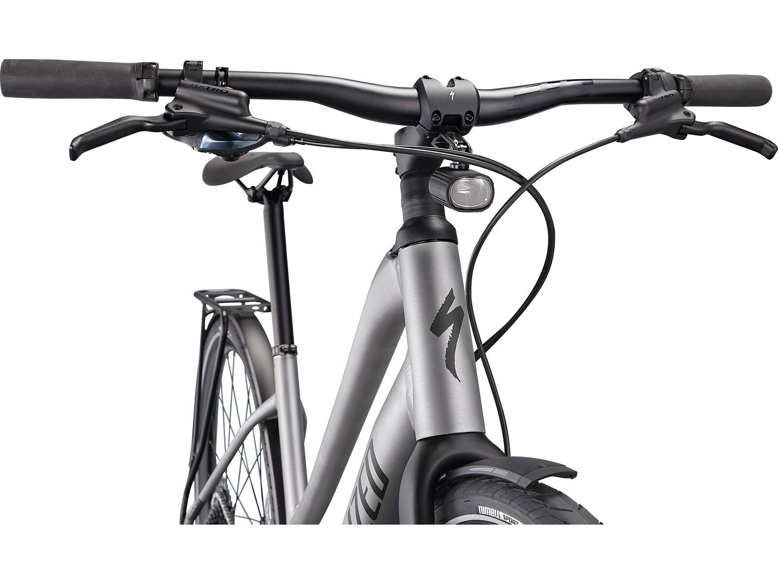 Specialized Turbo Vado SL 5.0 Step-Through EQ, brushed aluminum/black reflective - Bild 5
