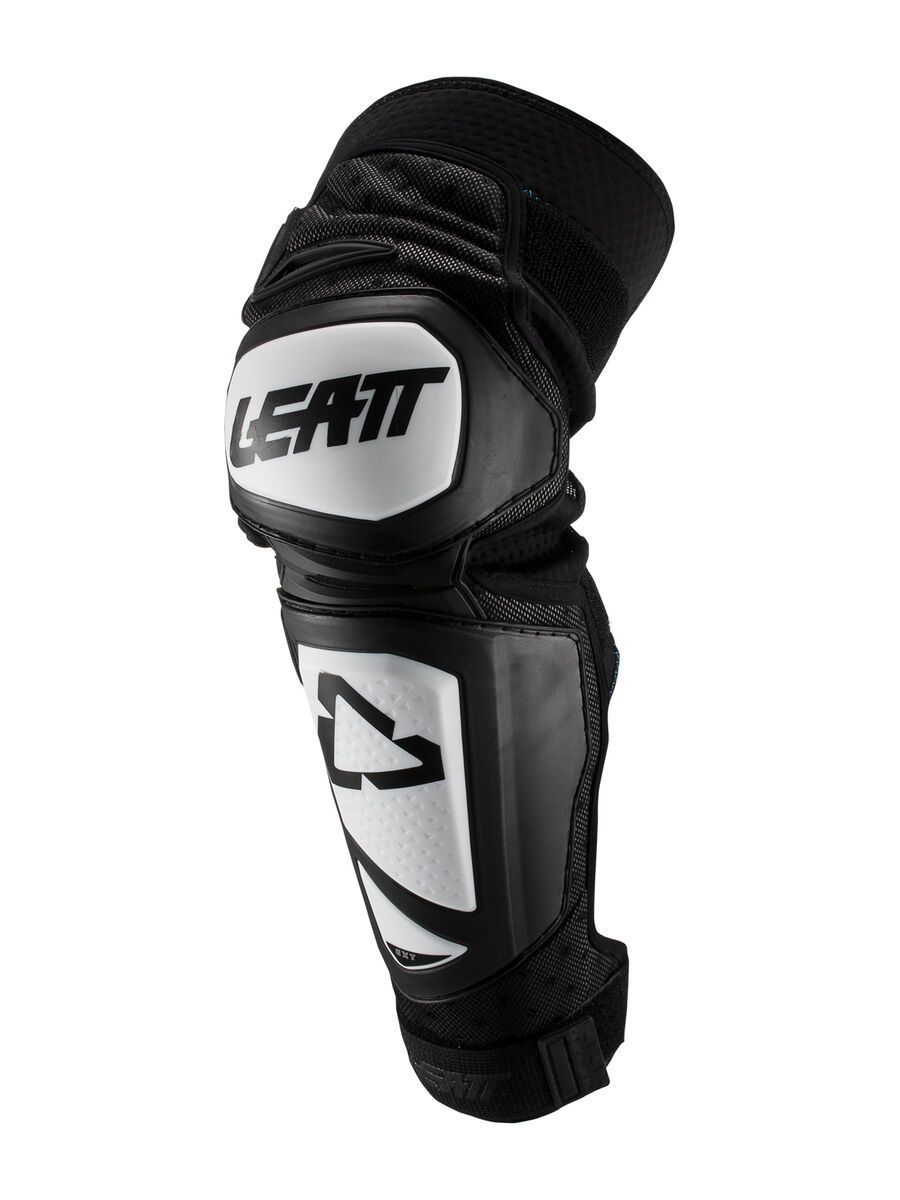 Leatt Knee & Shin Guard 3DF Hybrid EXT Junior, white/black - Bild 1