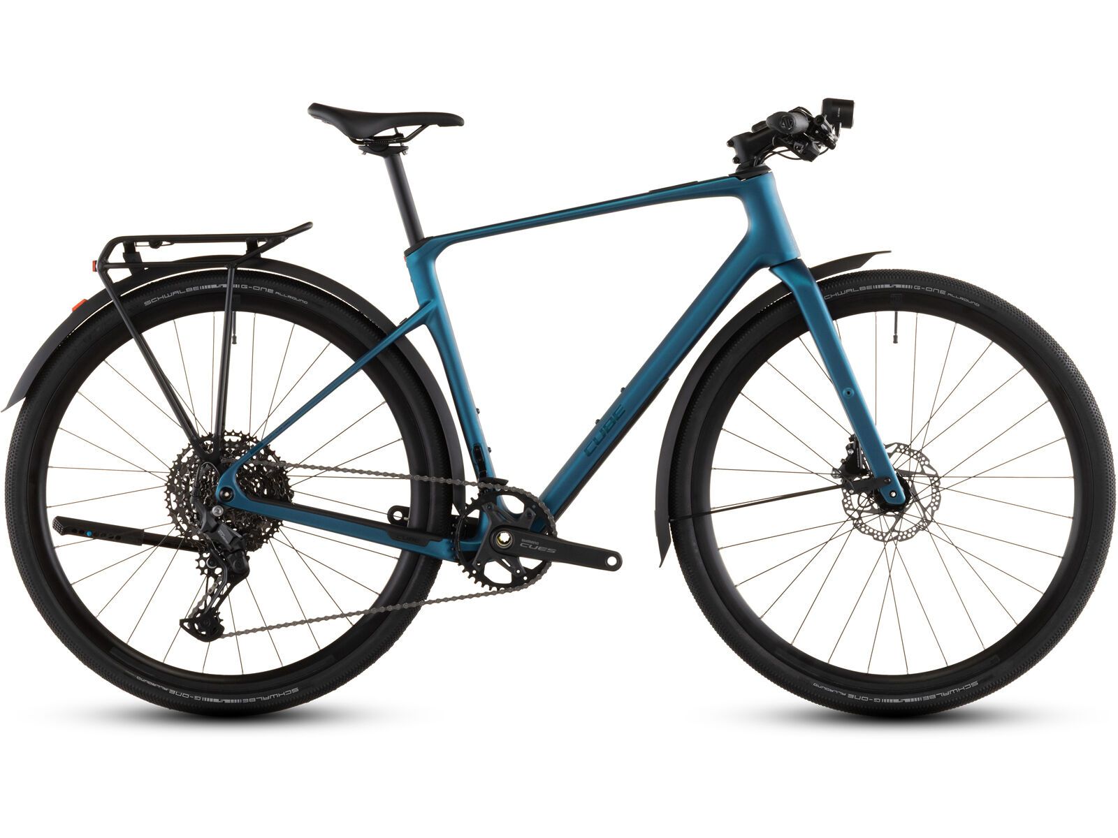 Cube Nulane C:62 SLX FE, electricblue´n´blue - Bild 1