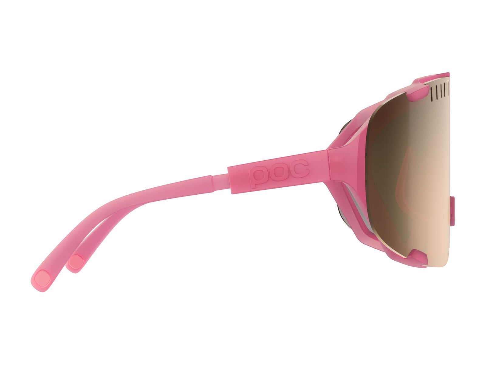 POC Devour, Clarity Trail Silver / actinium pink transl. - Bild 3