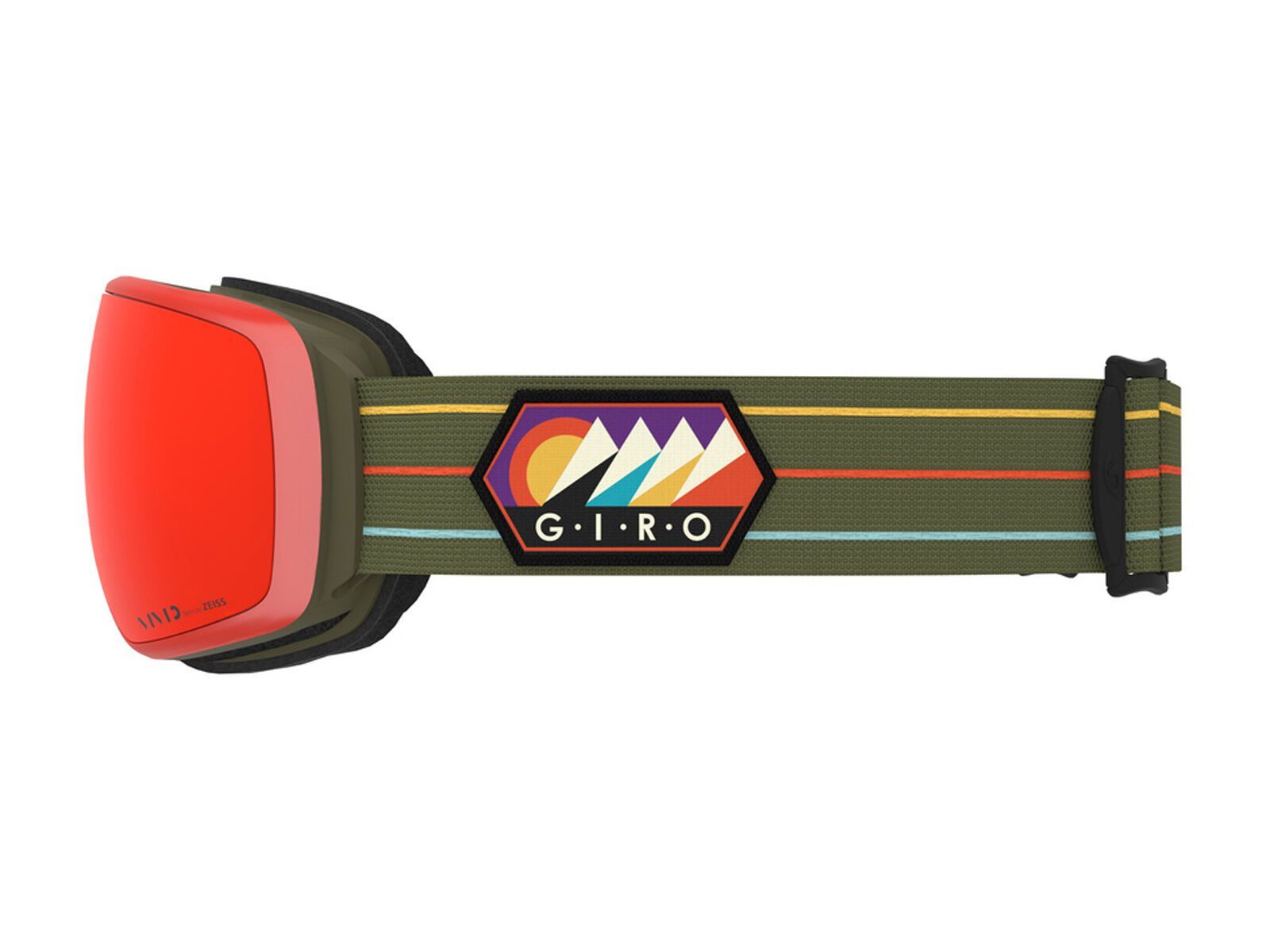 Giro Agent inkl. WS, camp out/Lens: vivid ember - Bild 3