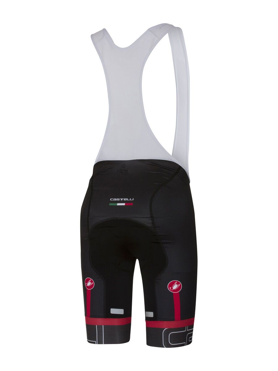 Castelli Volo Bibshort, black/white - Bild 2