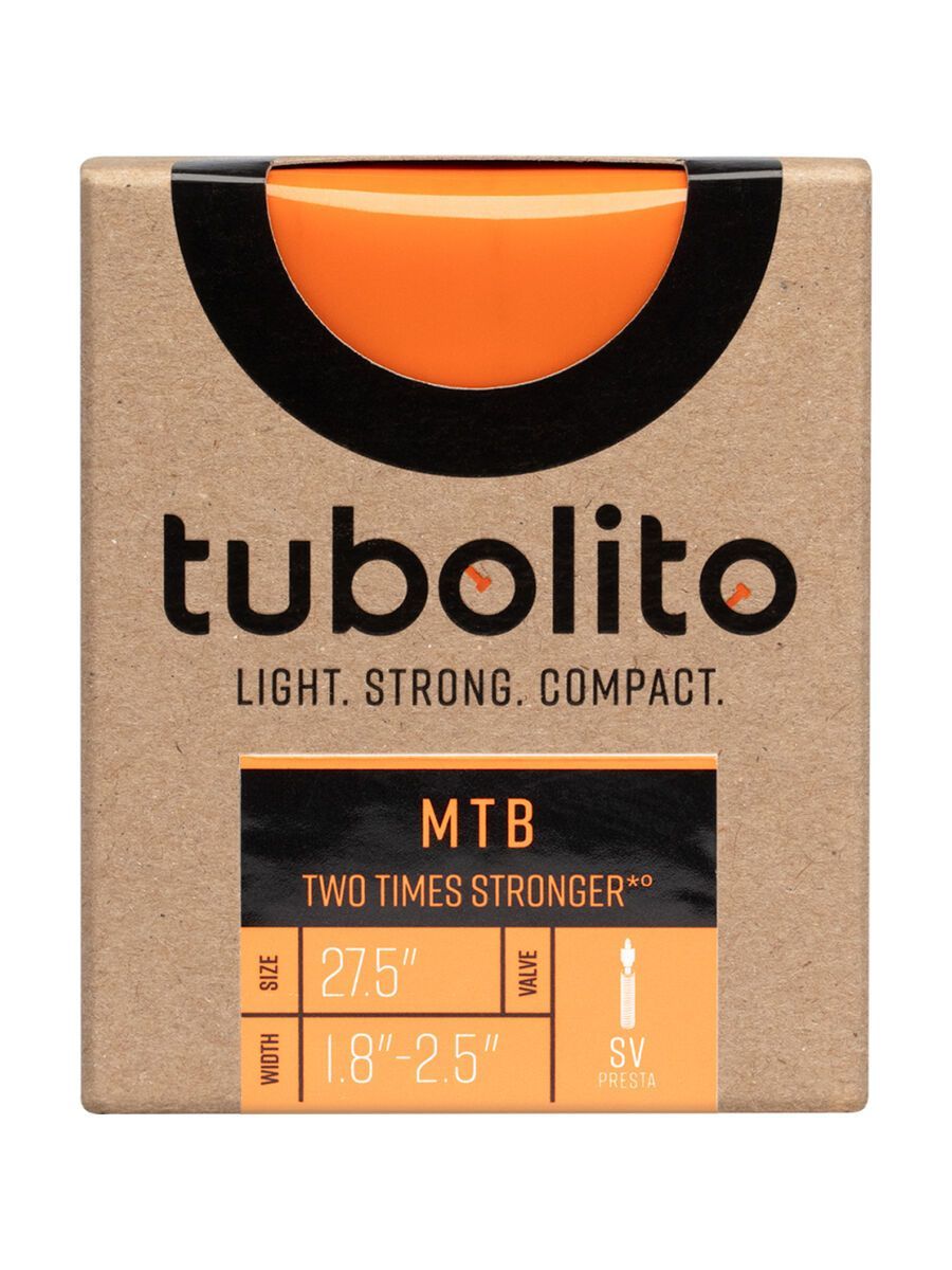 Tubolito Tubo MTB - 27.5 x 1.8-2.5, orange - Bild 2