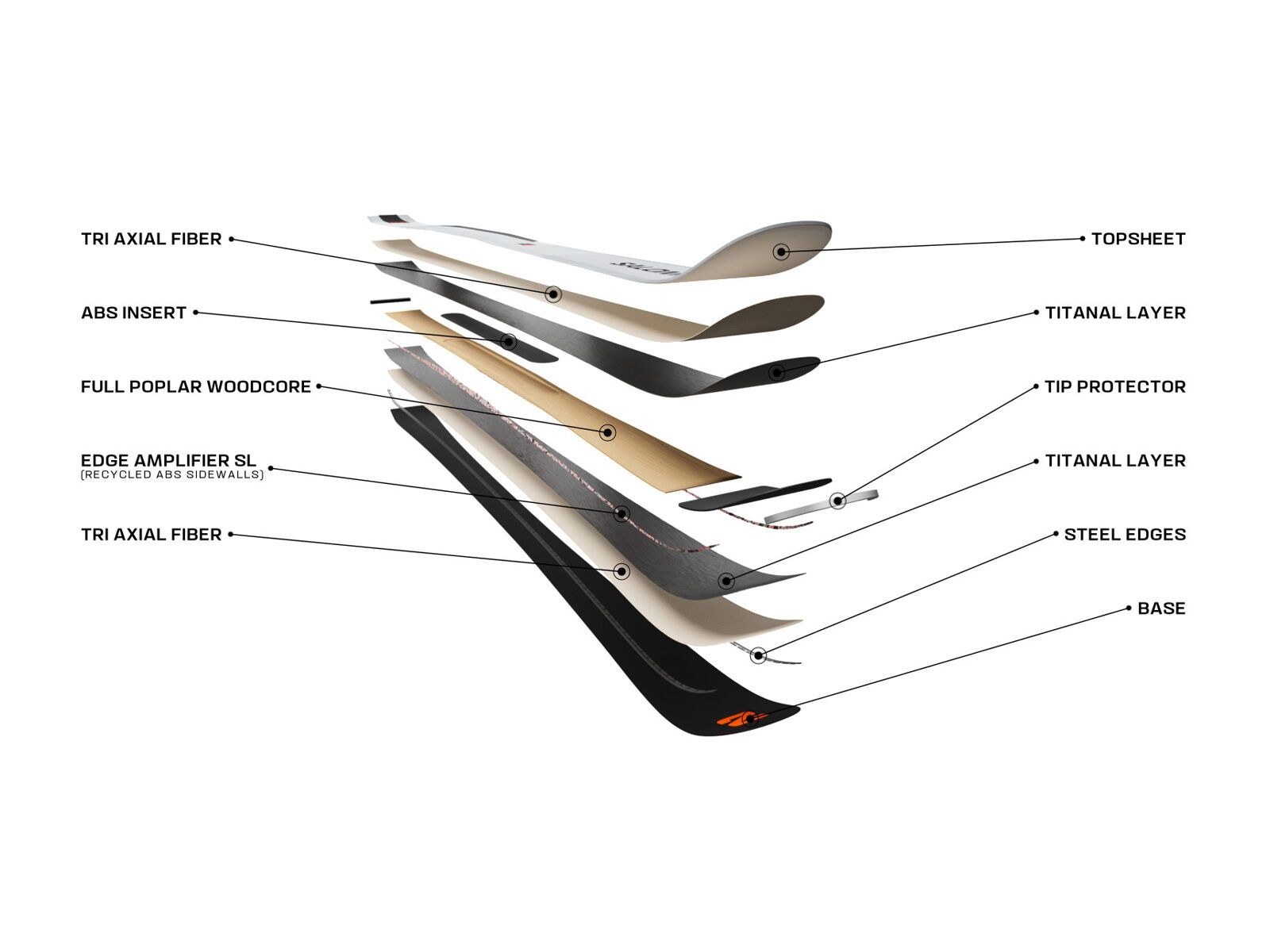 Salomon S/Max 12 + MI12 GW F80 S, silver met./black/white - Bild 7