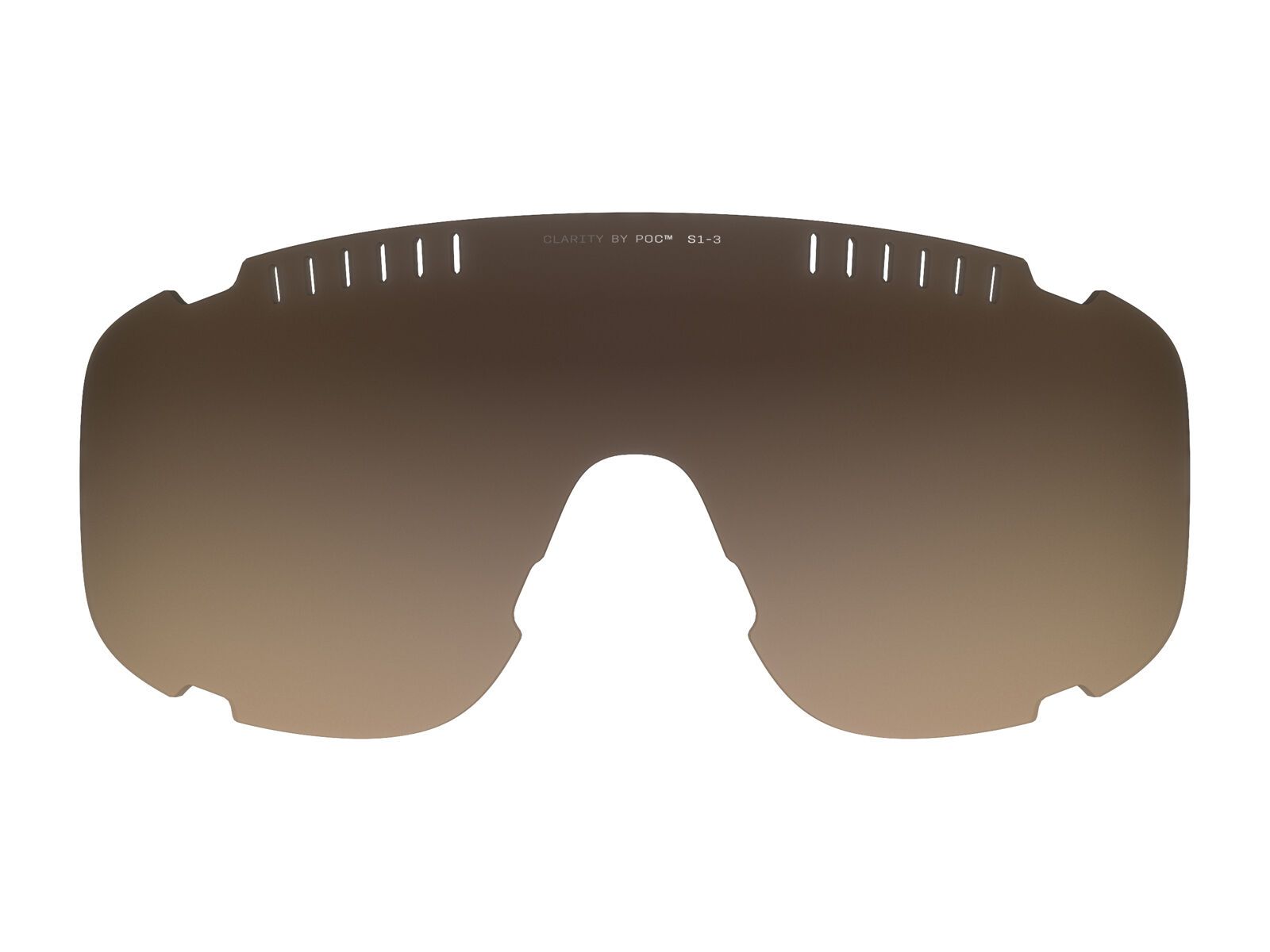 POC Devour Sparelens, Clarity Trail/Cloudy Brown - Bild 1