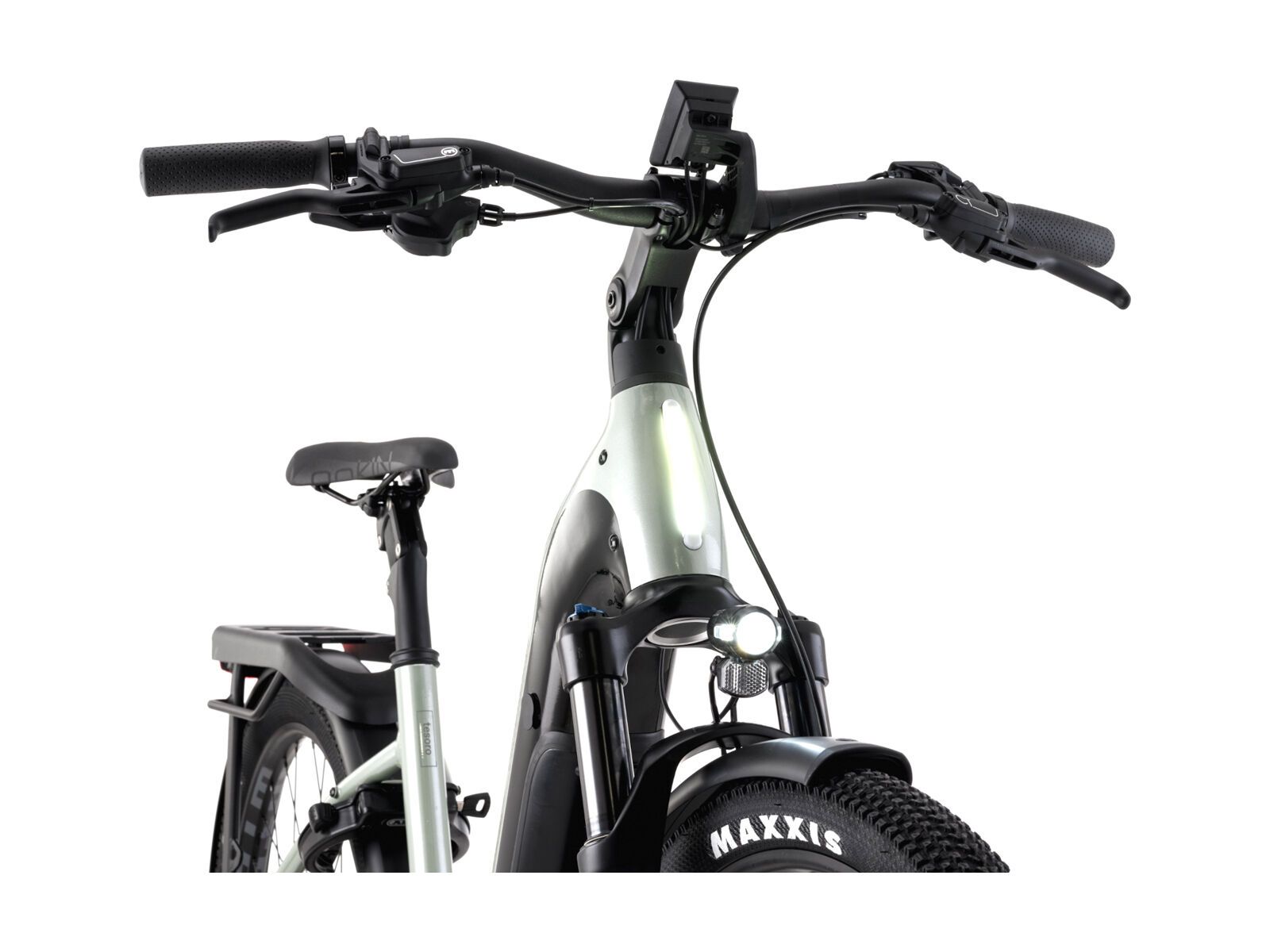 Cannondale Tesoro Neo X 1 Low StepThru - 27.5, grey - Bild 12