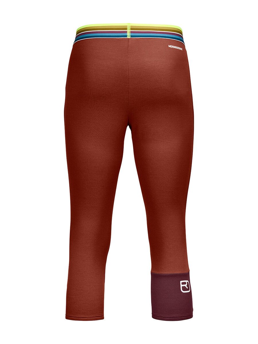 Ortovox Merino Fleece Light Short Pants M, clay orange - Bild 2