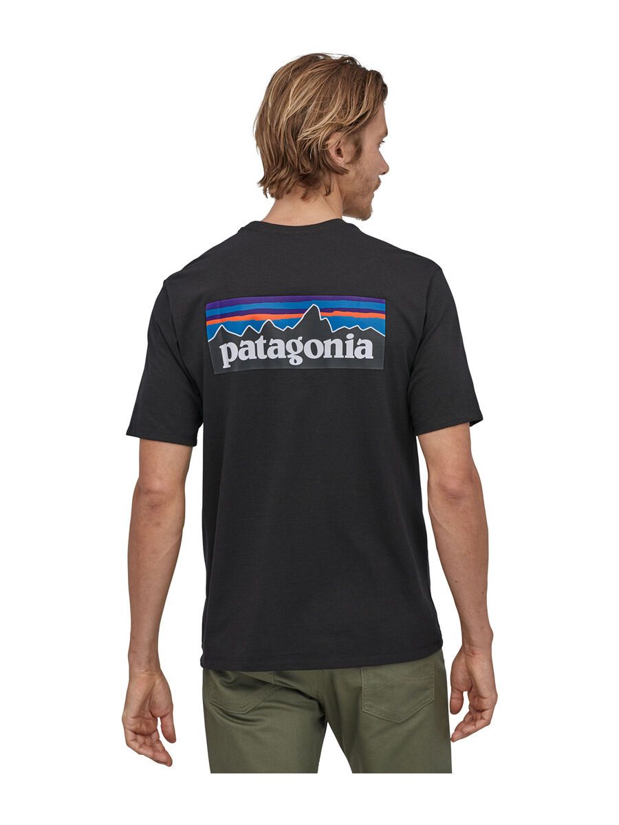 Patagonia Men's P-6 Logo Responsibili-Tee, black - Bild 7