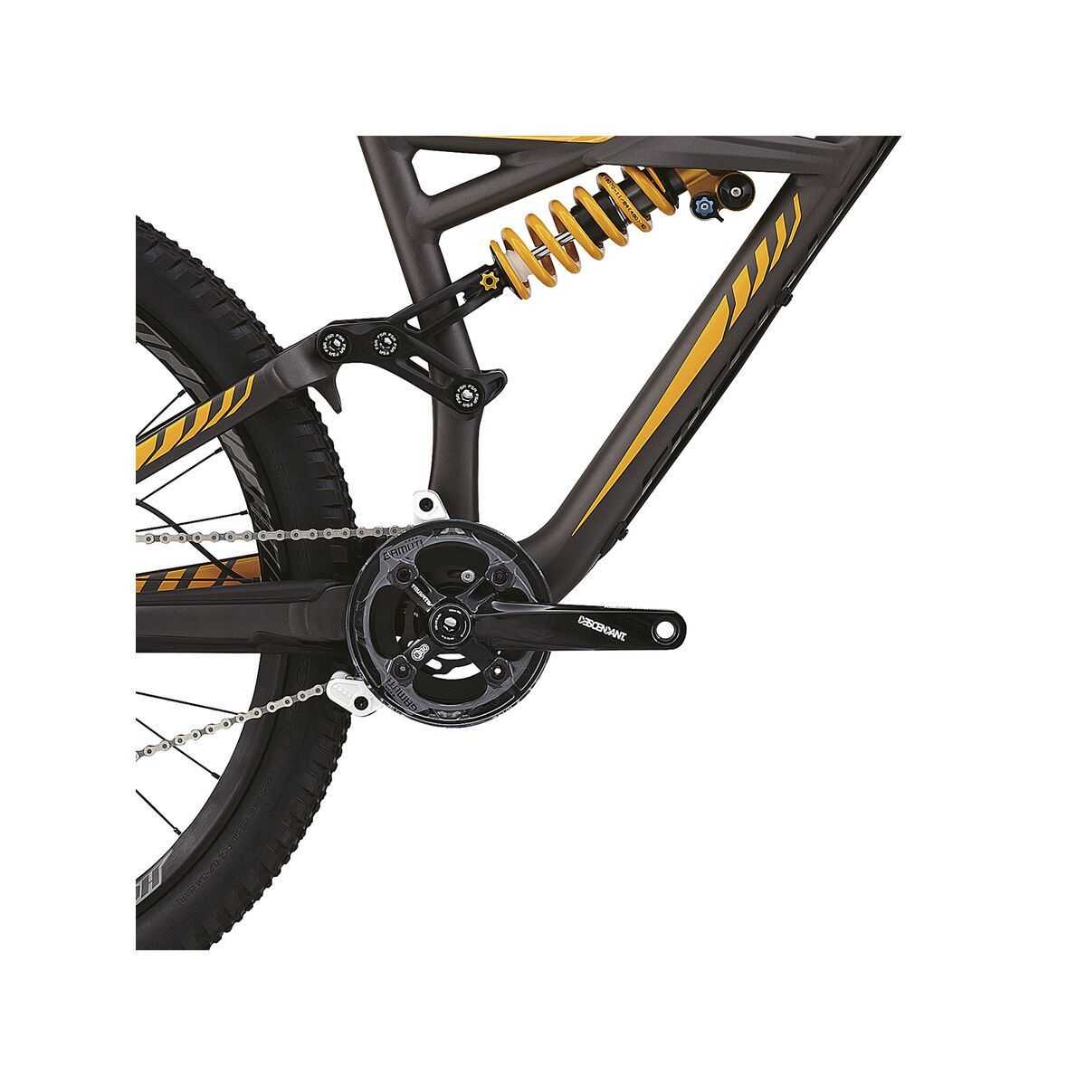 Specialized Enduro Expert Evo 650b, Satin/Dark Charcoal/Yellow/Black - Bild 3