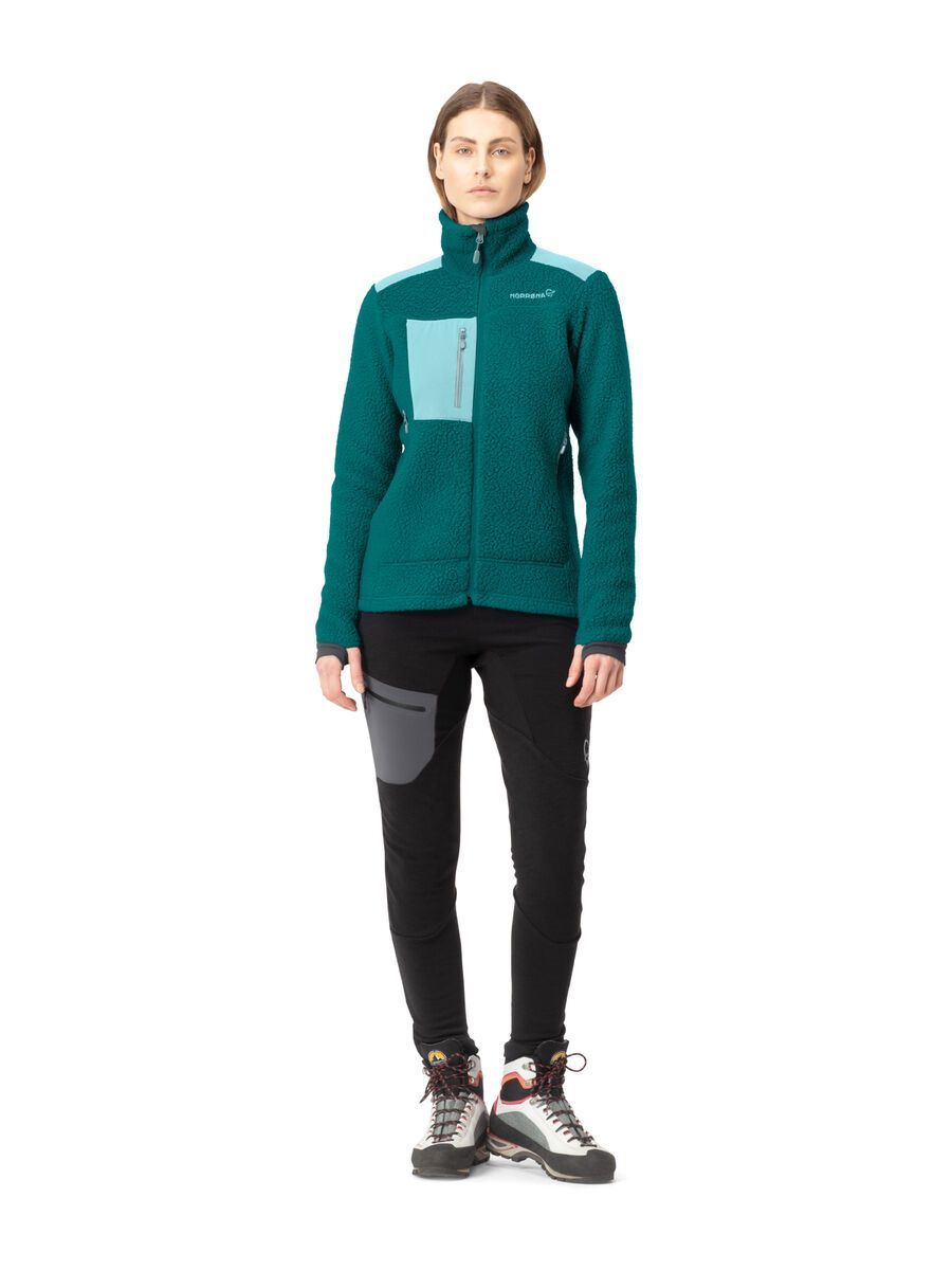 Norrona trollveggen Thermal Pro Jacket W's, everglade - Bild 3