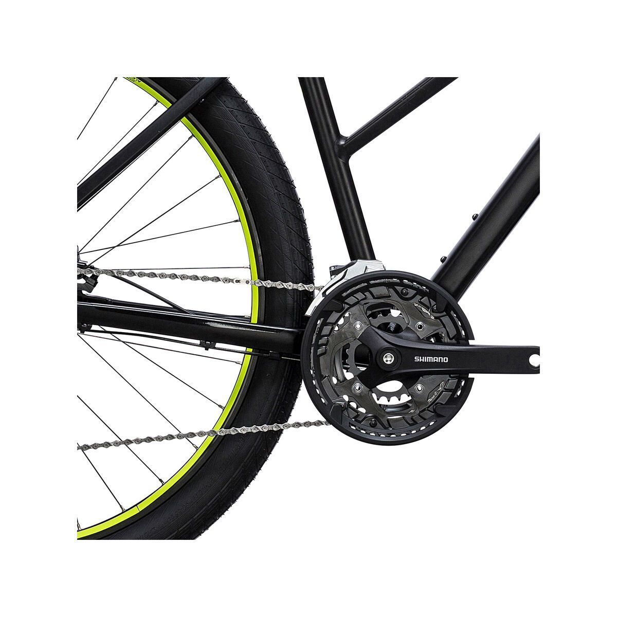 Cube Hyde Trapeze, black´n´flashyellow - Bild 3