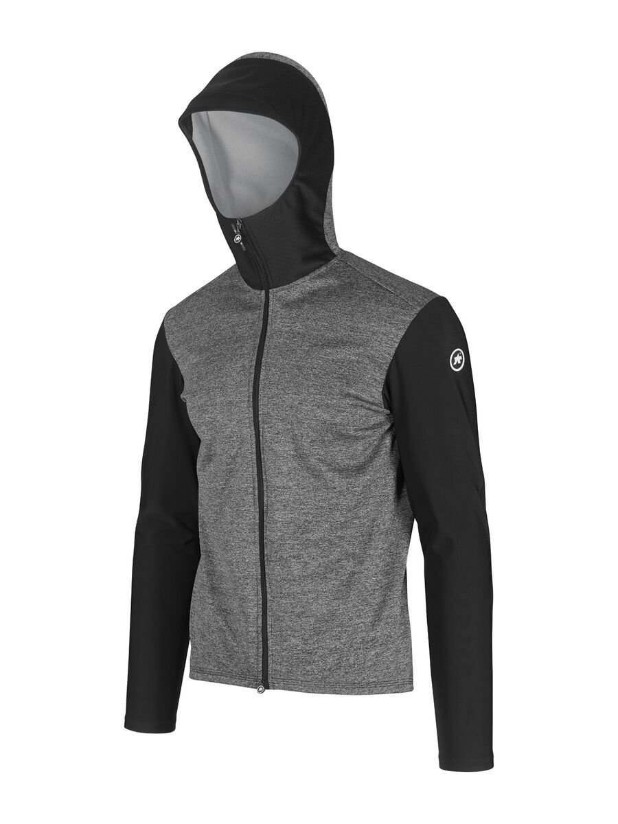 Assos Trail Spring Fall Hooded Jacket, black series - Bild 3