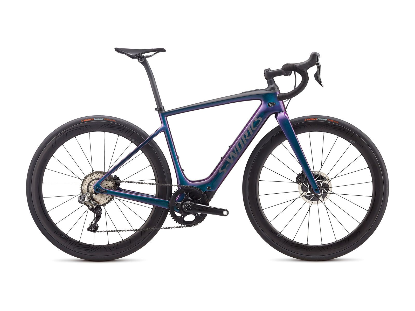Specialized S-Works Turbo Creo SL, gloss supernova chameleon/raw carbon - Bild 1