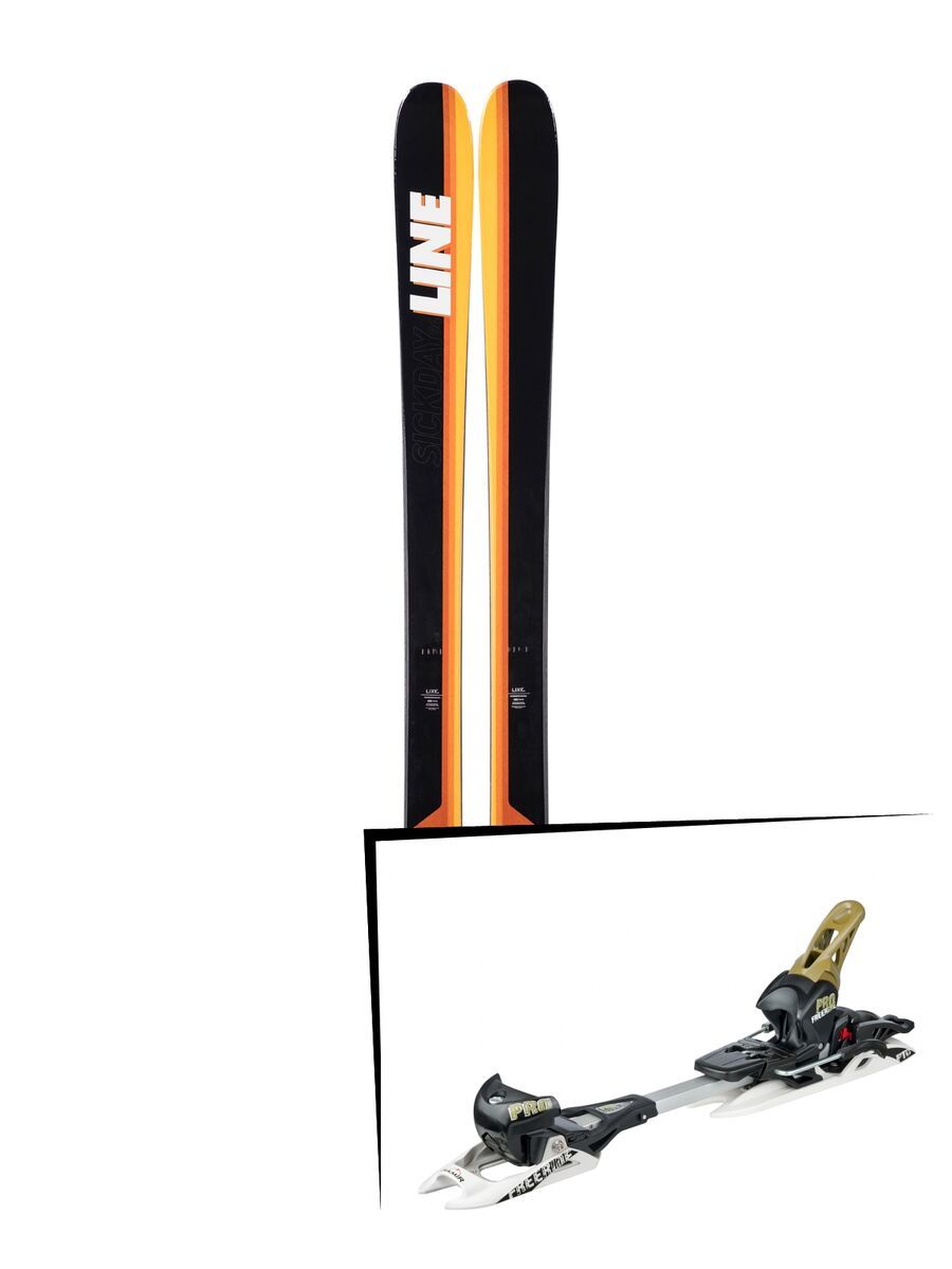Set: Line Sick Day 94 2019 + Fritschi Diamir Freeride Pro schwarz/oliv - Bild 1