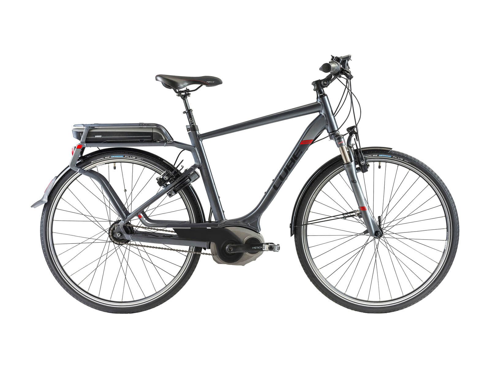 Cube Travel Hybrid Pro, anthrazit/black/white/red - Bild 1