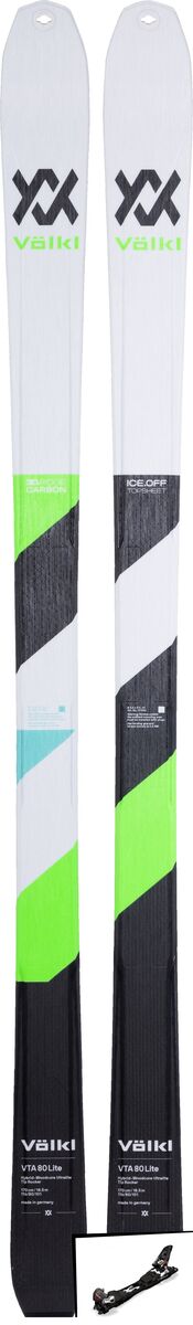 Set: Völkl VTA 80 Lite 2019 + Marker F10 Tour black/white - Bild 1