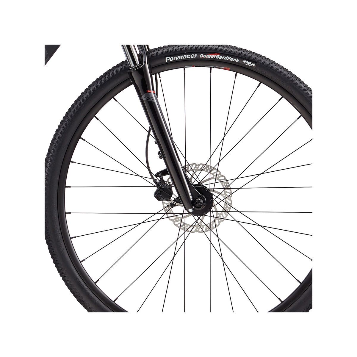 Cannondale Quick CX 4, nearly black w/ jet black and acid red, gloss - NBL - Bild 2