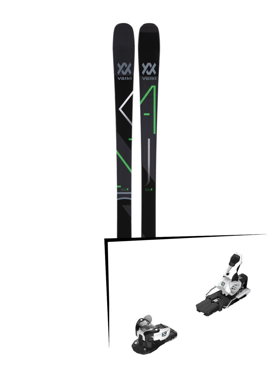 Set: Völkl Kanjo 2018 + Salomon Warden MNC 13 white/black - Bild 1
