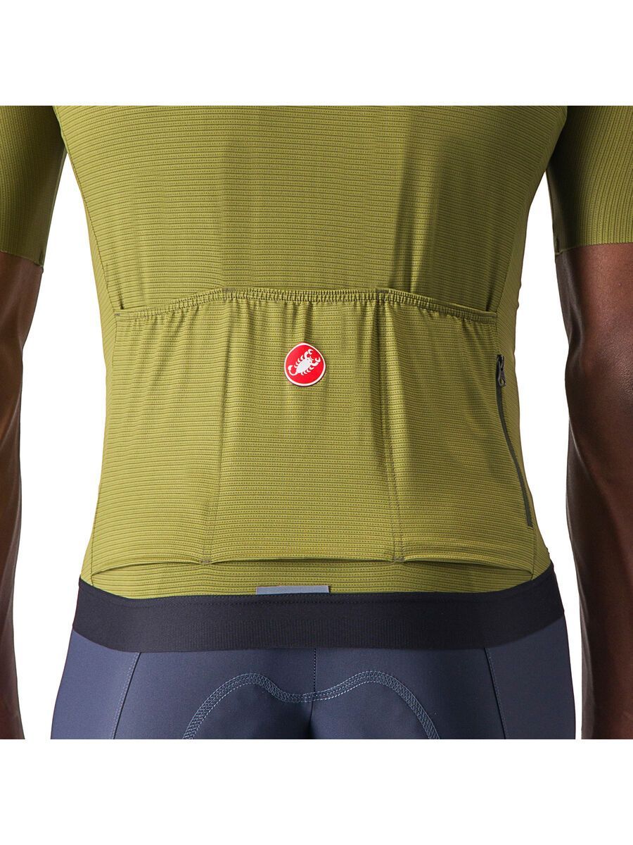 Castelli Espresso Jersey, sage/electric lime - Bild 4
