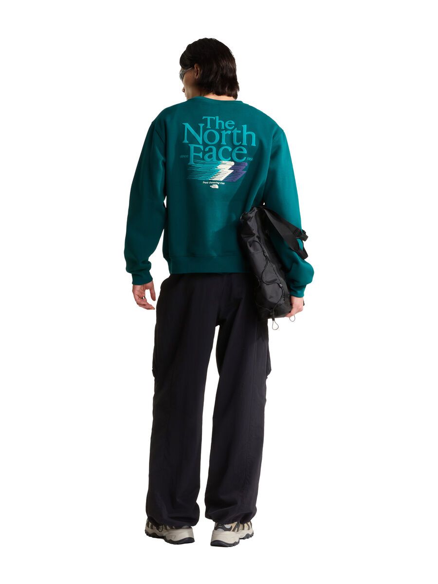 The North Face M Retro Trail Relaxed Crew Graphic, pacific teal - Bild 5
