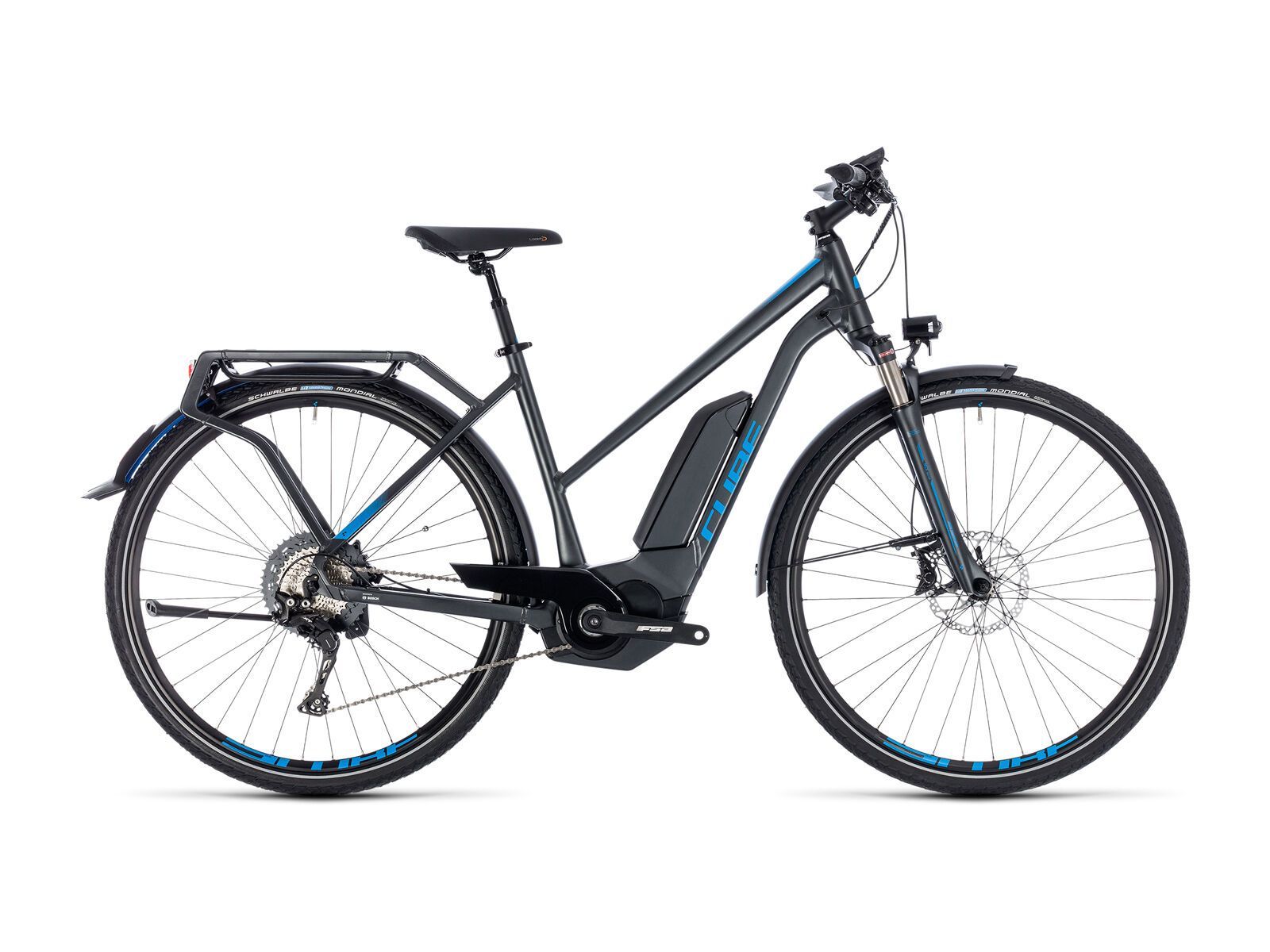 Cube Kathmandu Hybrid EXC 500 Trapeze, iridium´n´blue - Bild 1