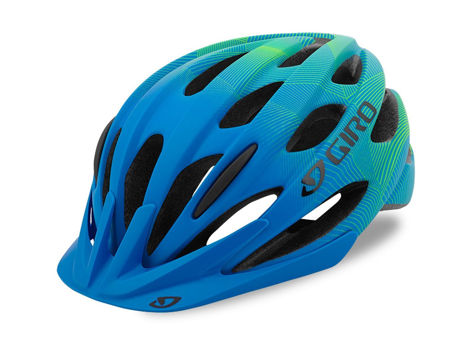 Giro Raze MIPS, matte blue/lime - Bild 1