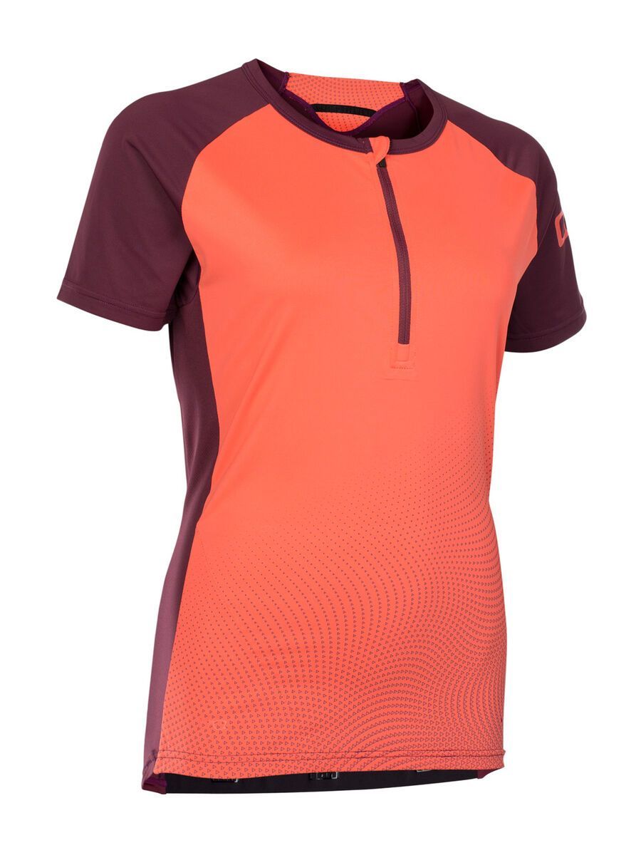 ION Tee Half Zip SS Traze AMP Wms, vinaceous - Bild 1