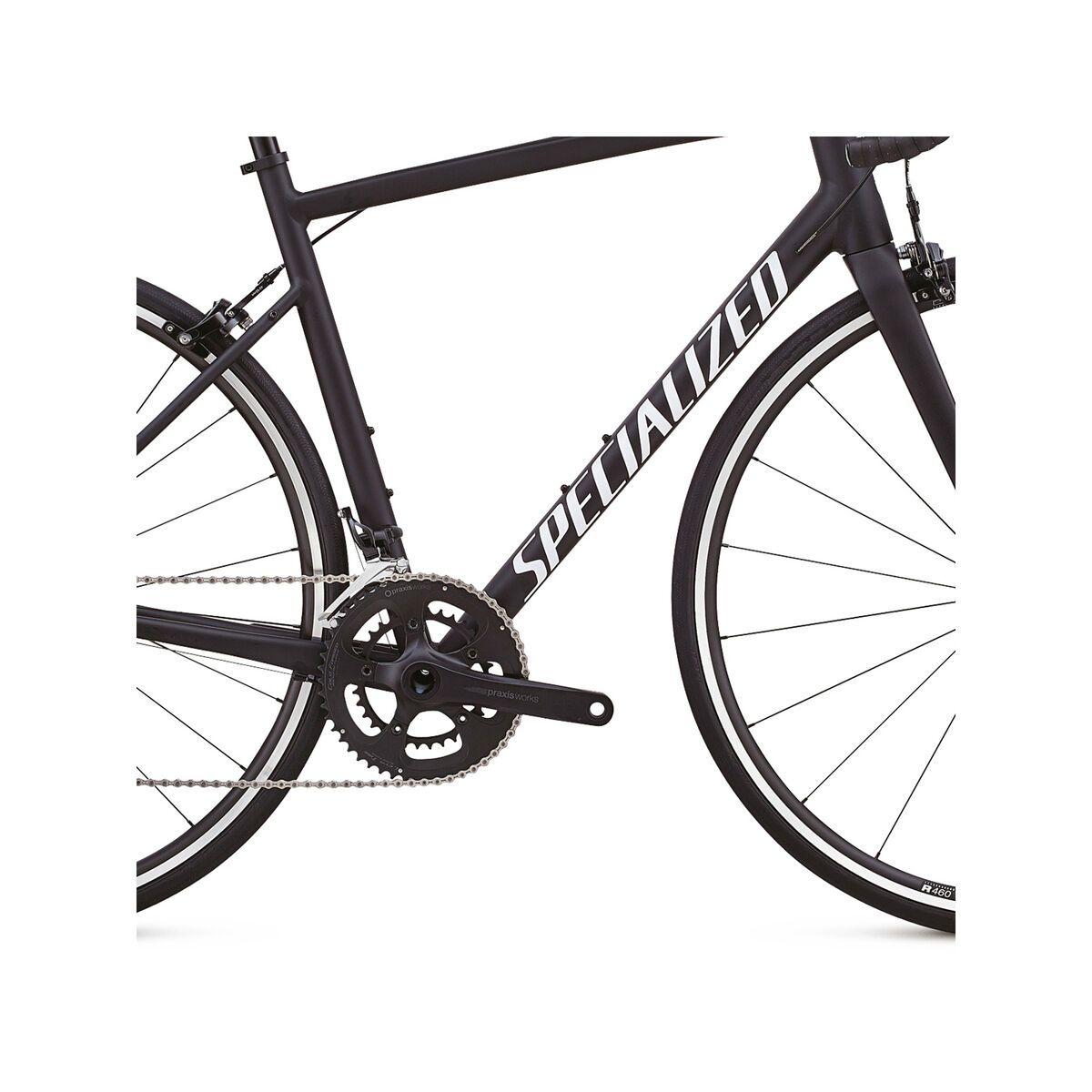 Specialized Allez Elite, satin black/white clean - Bild 5