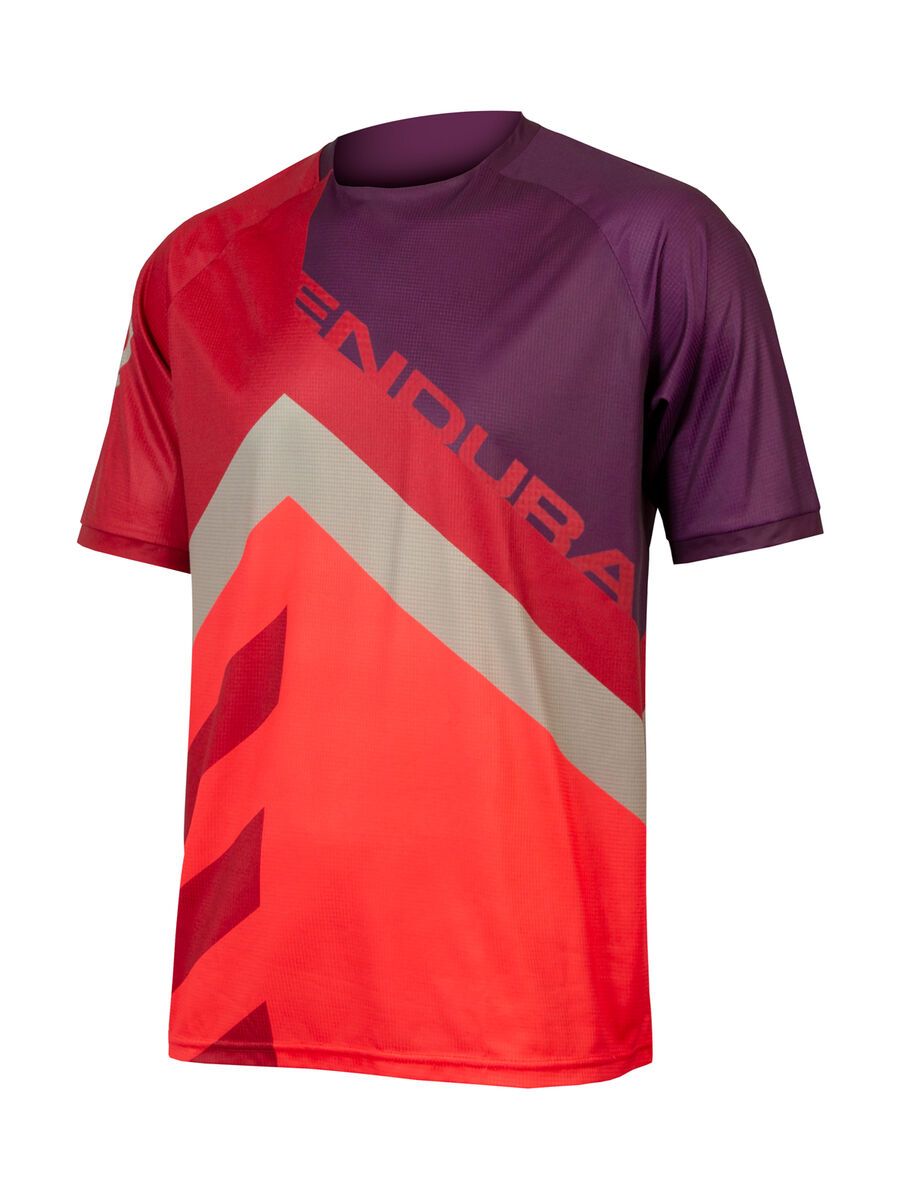 Endura SingleTrack Print T-Shirt LTD, granatapfel - Bild 1