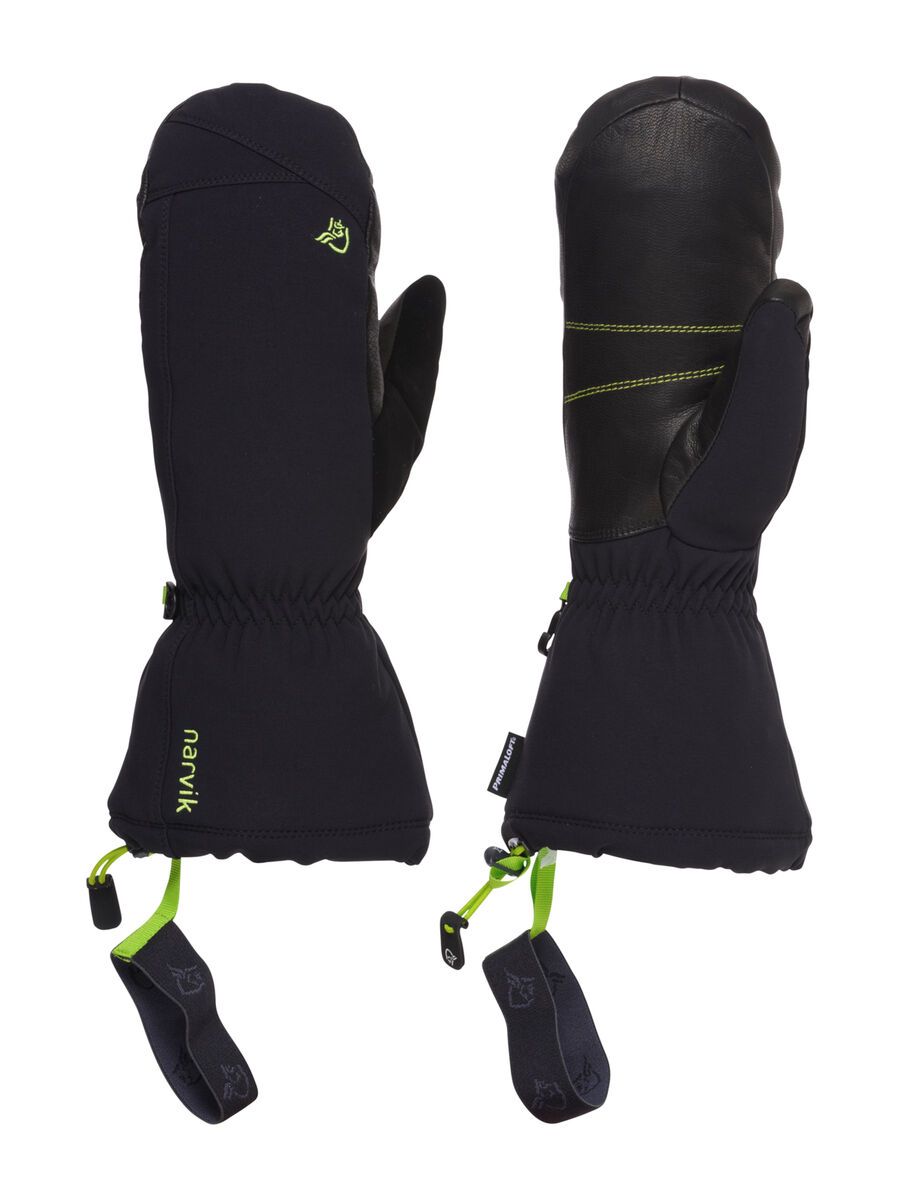 Norrona Narvik Dri1 Insulated Mittens, caviar - Bild 1