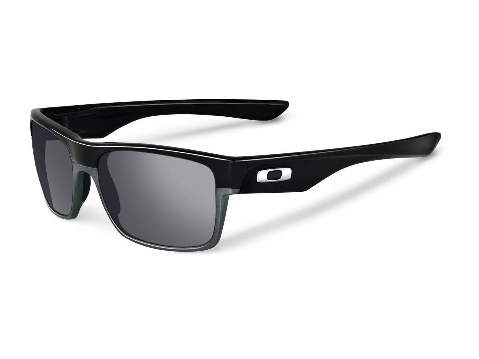 Oakley Two Face, polished black/Lens: black iridium - Bild 1