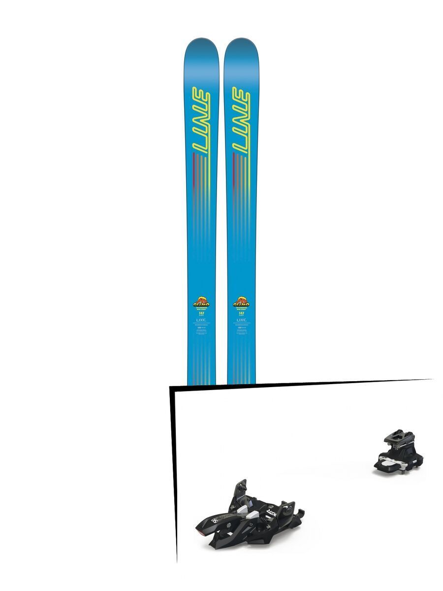 Set: Line Gizmo 2018 + Marker Alpinist 12 black/titanium - Bild 1