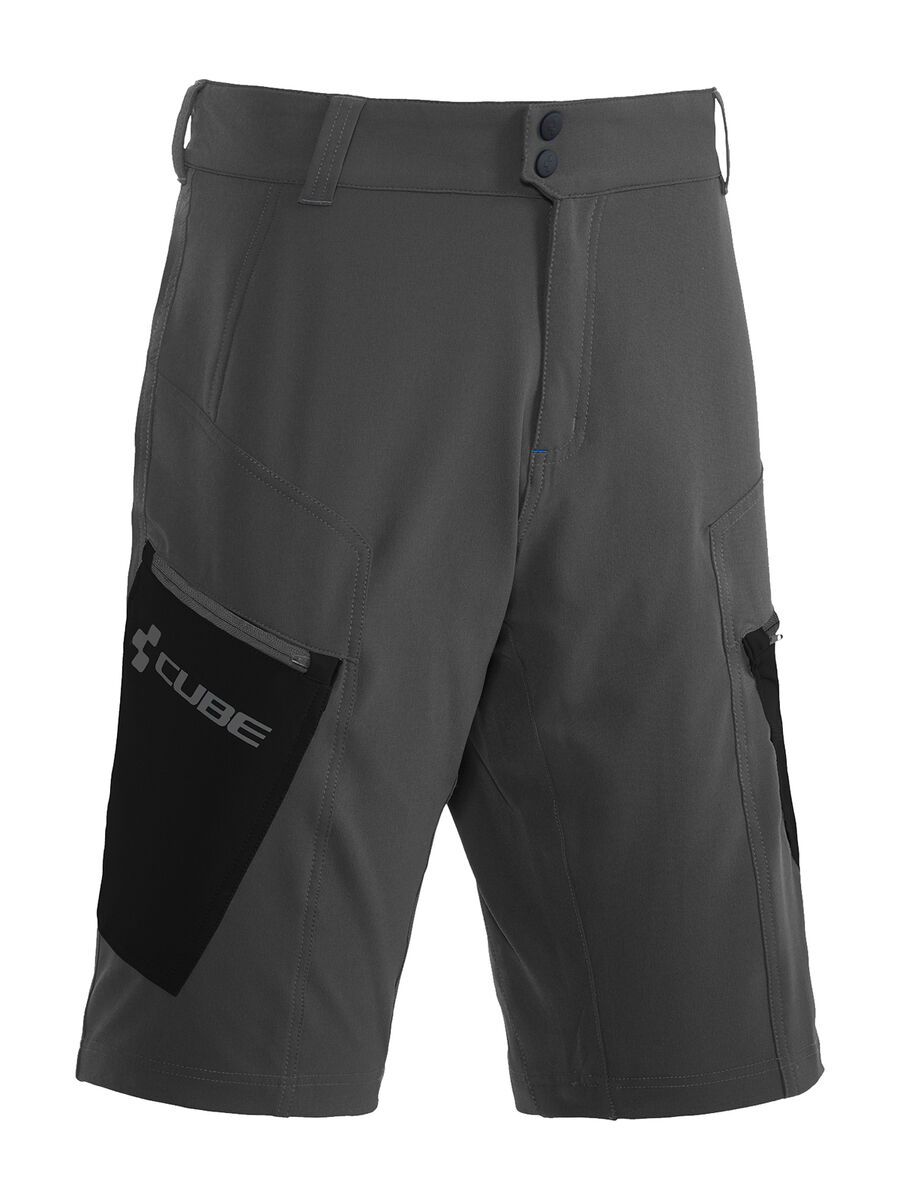 Cube Tour Shorts, grey´n´black - Bild 1