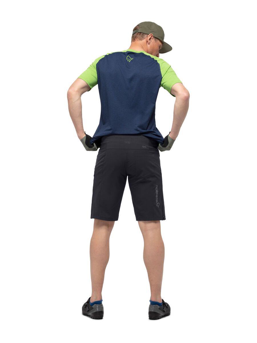 Norrona fjørå flex¹ lightweight Shorts M's, caviar black - Bild 6
