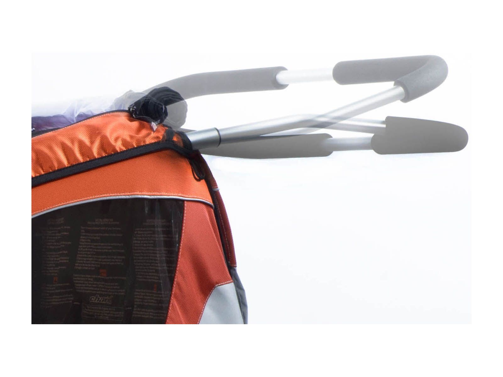 Thule Chariot Captain 2 inkl. Fahrrad-Set, apricot - Bild 2