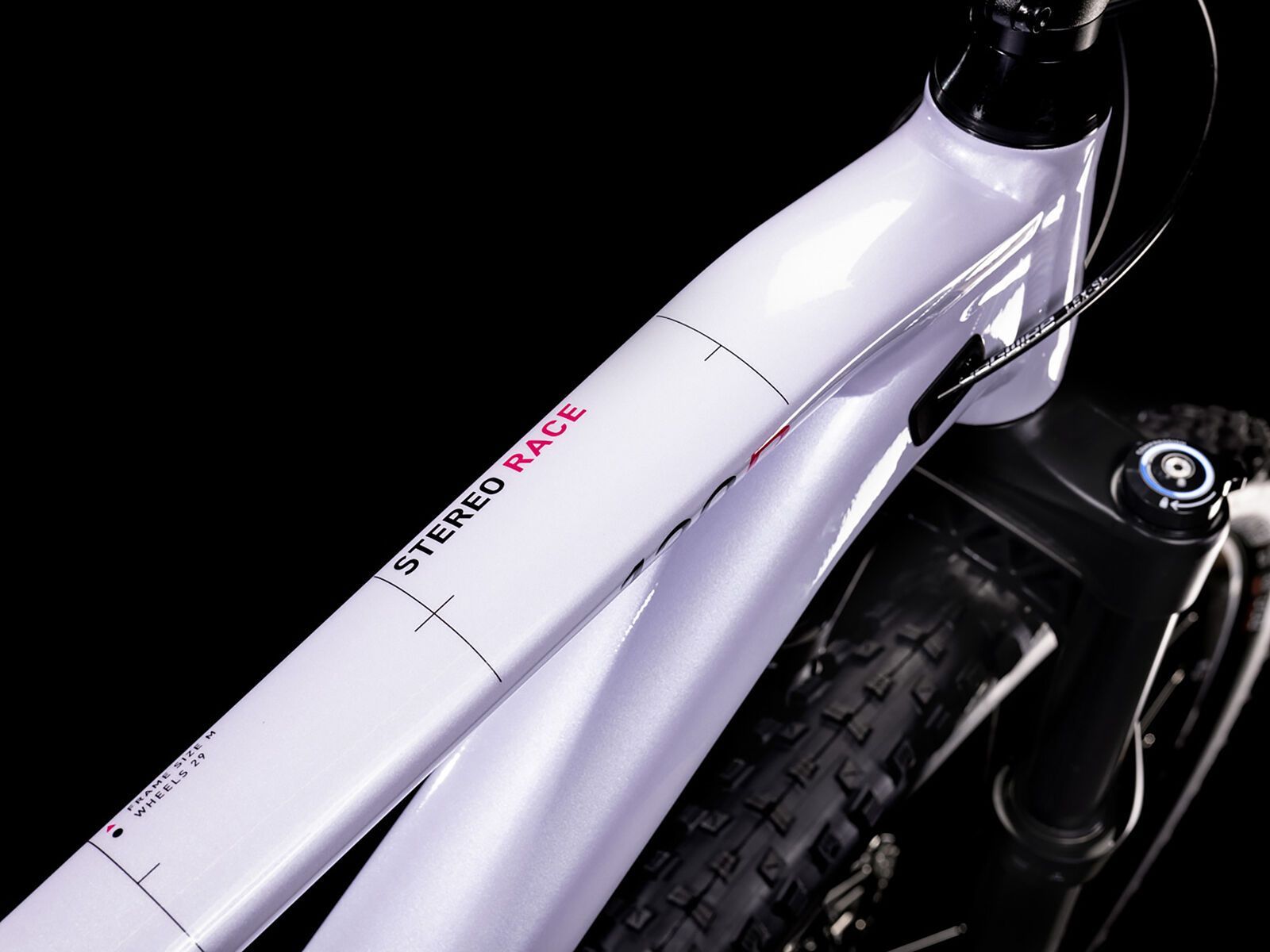 Cube Stereo 120 Race 27.5, violetwhite´n´black - Bild 2