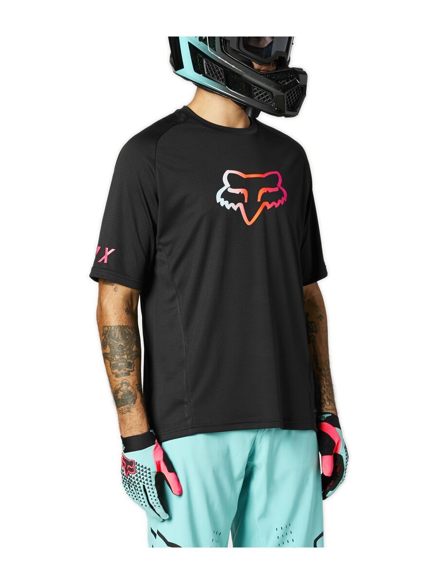 Fox Defend SS Jersey Fox Head, black - Bild 1