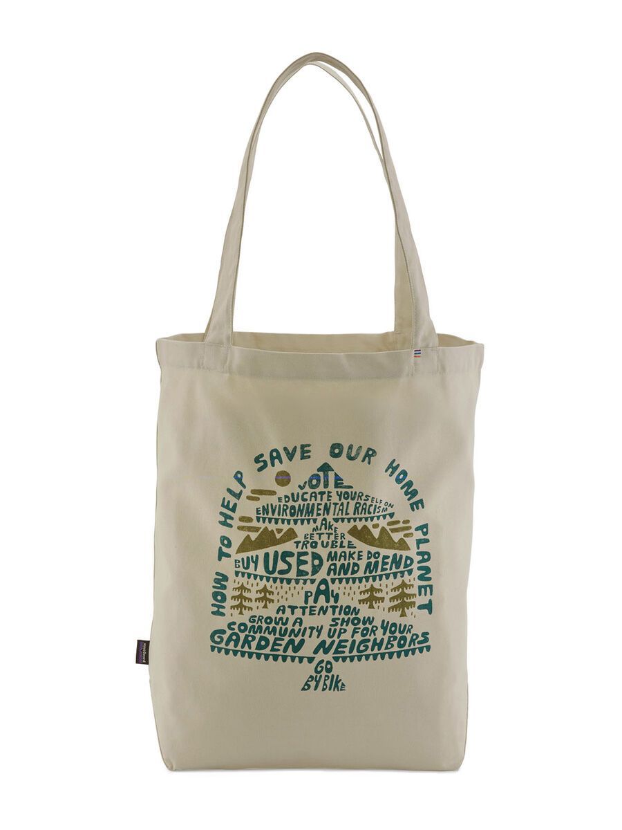 Patagonia Market Tote How to Save, bleached stone - Bild 1