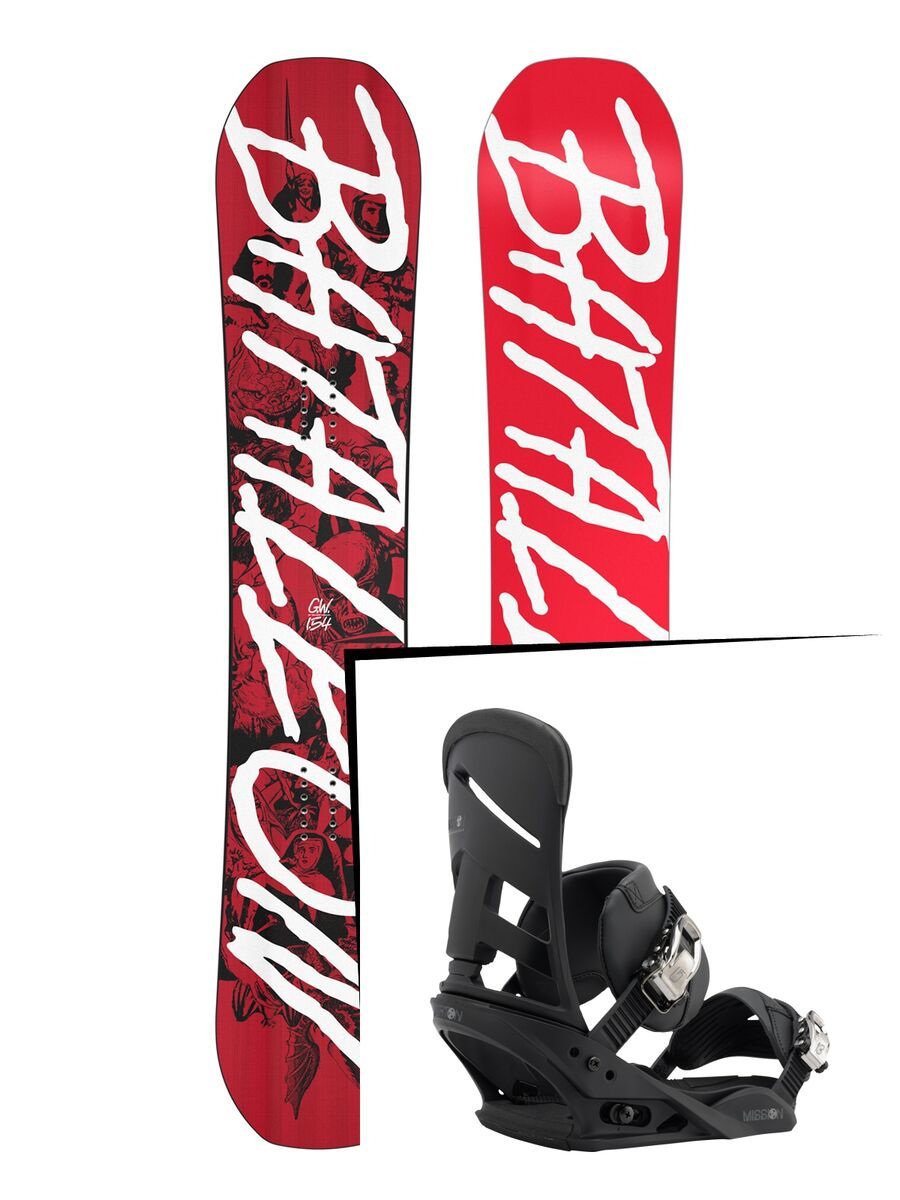 Set: Bataleon G.W 2017 + Burton Mission (1712873S) - Bild 1