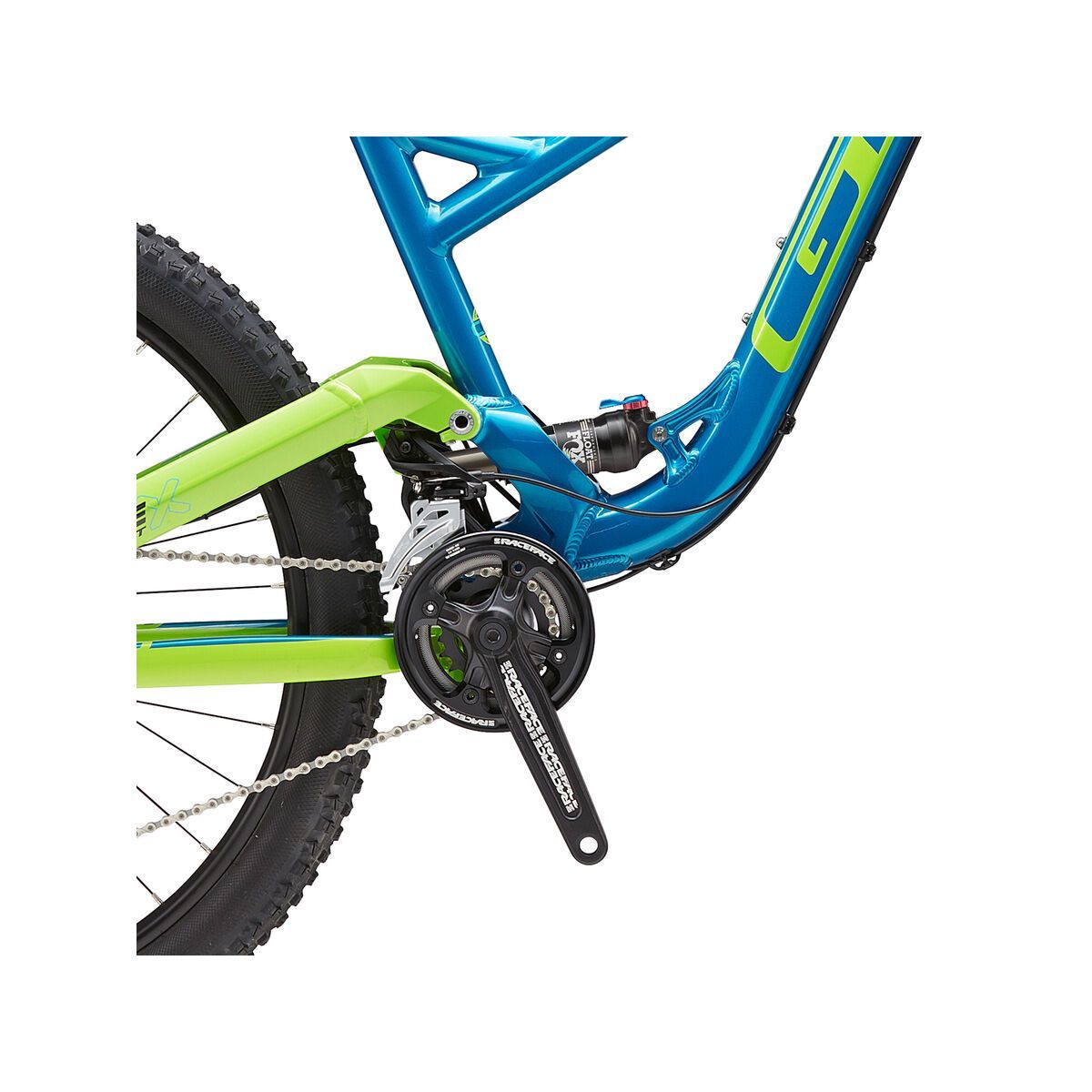 GT Force X Sport 27.5, mustang teal/slime lime - Bild 4