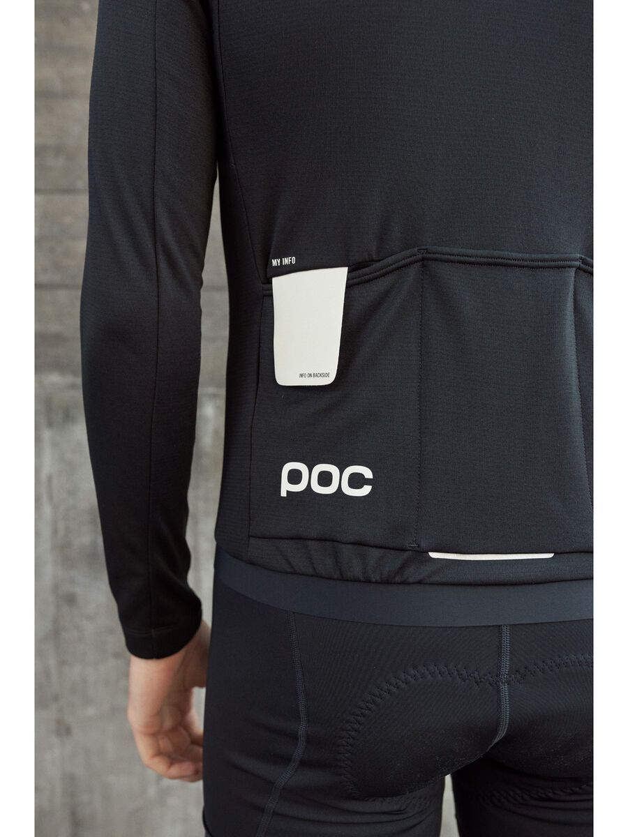 POC M's Thermal Lite LS Jersey, uranium black - Bild 6