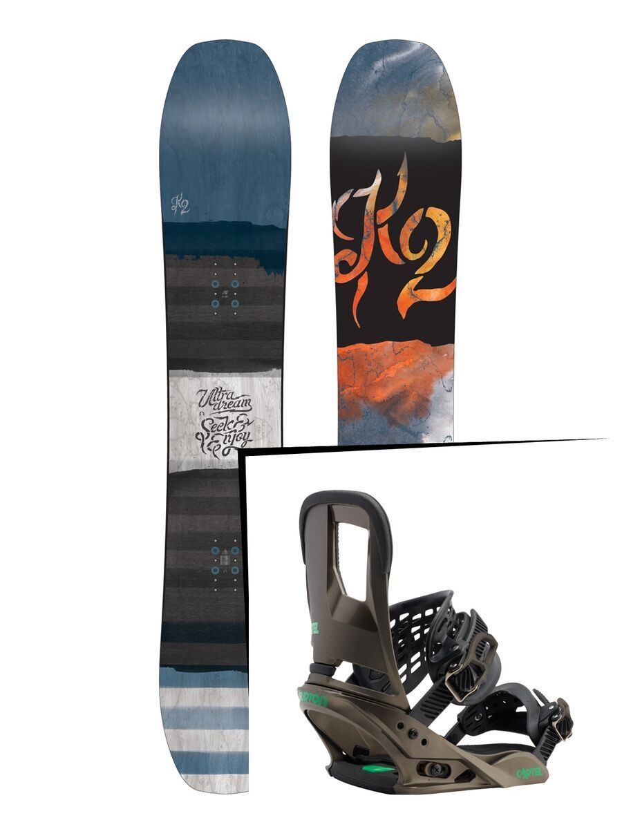 Set: K2 Ultra Dream 2017 + Burton Cartel (1712709S) - Bild 1
