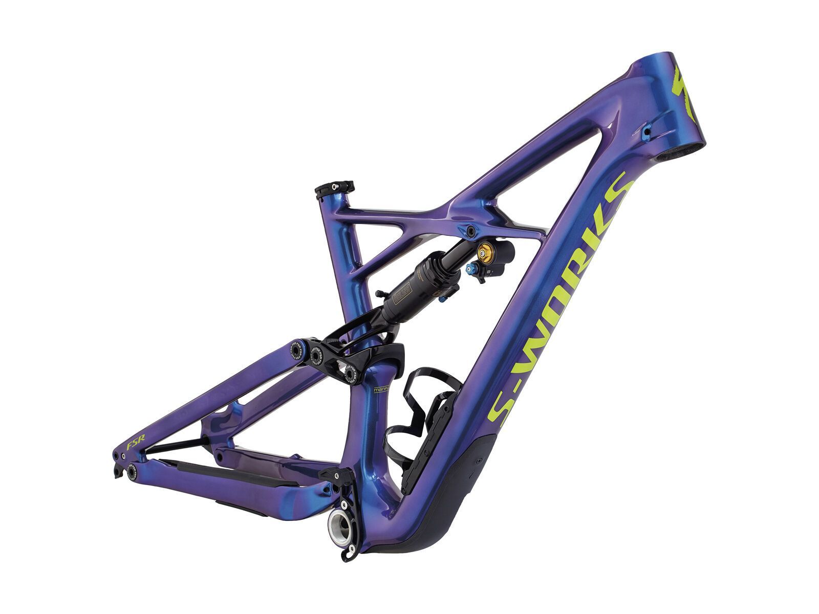 Specialized S-Works Enduro 29/6Fattie Frame, gloss satin chameleon/hyper green - Bild 1